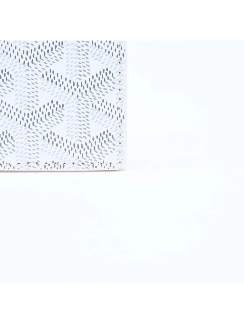 Goyard Saint Sulpice Card Case White Vauzel Calfskin
